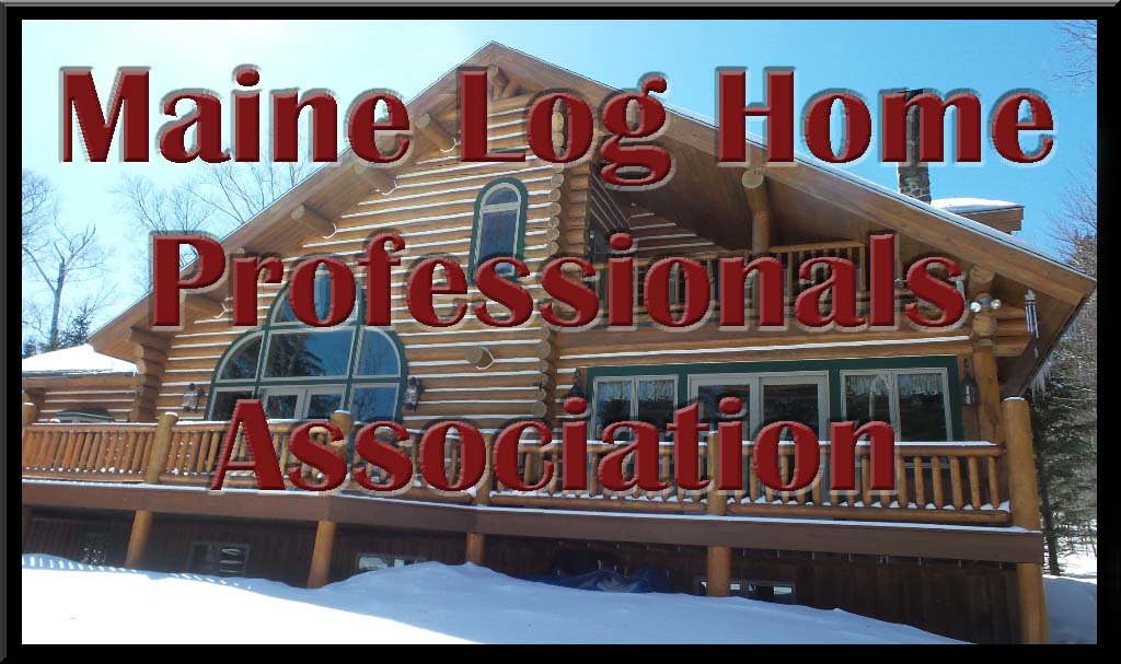 Maine log home professionals Association Logo